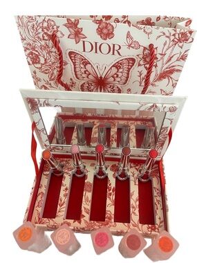 Dior Lipstick Set - Red & Pink Tones